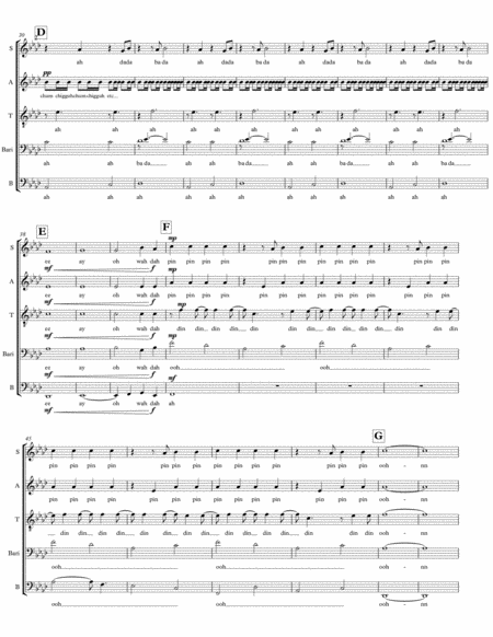 Human A Cappella Satb Page 2