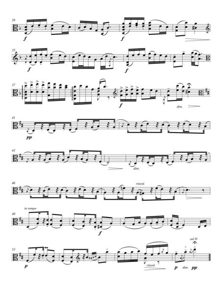 Humoresque Fantasy In D For Viola And Piano Page 2