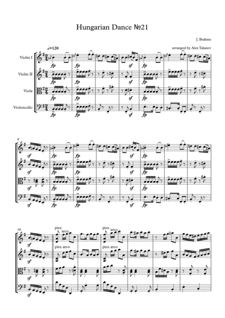 Hungarian Dance 21 Page 2