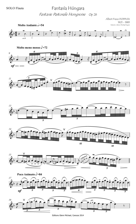 Hungarian Fantasy For Flute Page 2