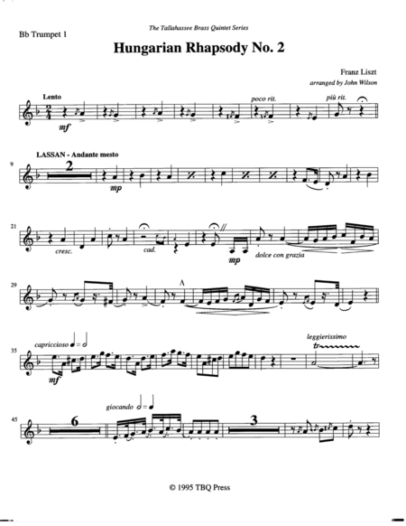 Hungarian Rhapsody No 2 Page 2