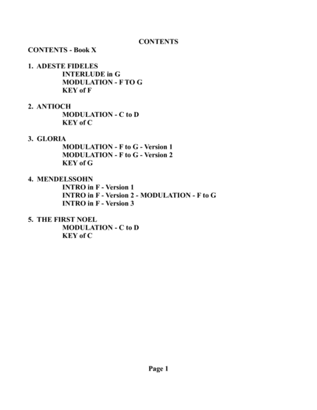 Hymn Introductions And Modulations Book X Page 2