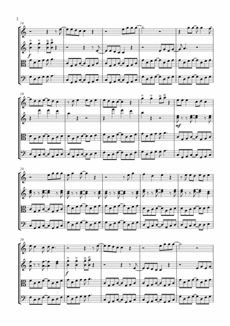 I Cant Help Myself Sugar Pie Honey Bunch String Quartet Page 2