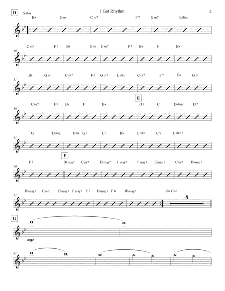 I Got Rhythm Flute 1 Page 2