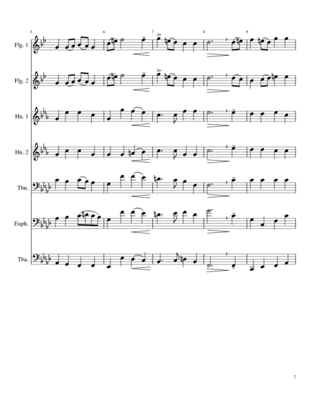 I Love My Love From Six Choral Folk Songs Mvt 5 Page 2