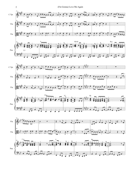 I M Gonna Love Me Again Duet For Violin And Viola Page 2