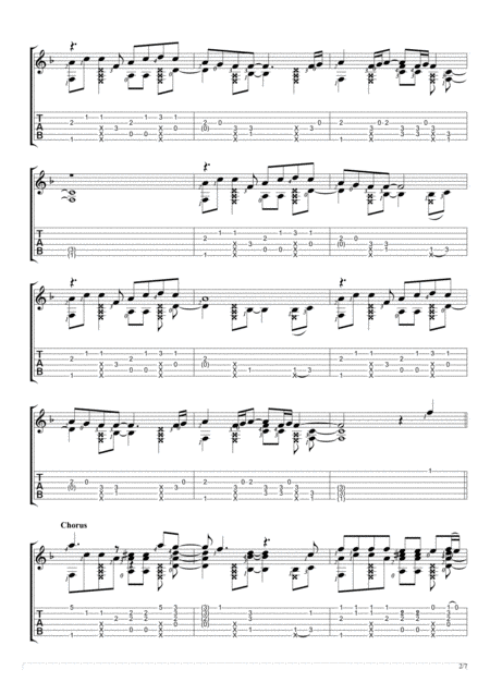 I M Not The Only One Fingerstyle Guitar Solo Page 2