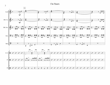 I M Yours For Steel Band Page 2