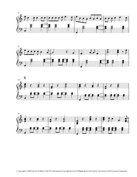 I M Yours Jason Mraz Lever Harp Solo Page 2