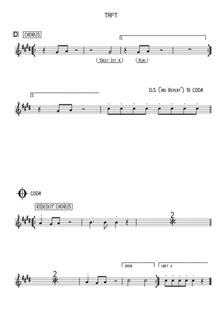 I Will Be Good To You Vocals Rhythm Section Horn Section Page 2