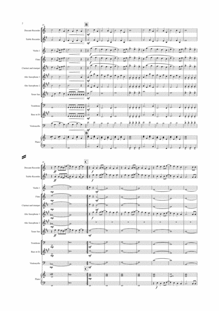 I Will Be There For You Friends Theme Tune For Mixed Ensemble Page 2