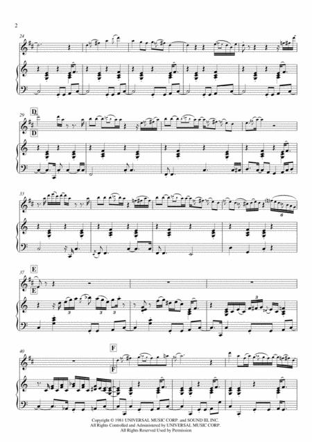 I Will Call Upon The Lord Piano Tenor Sax Page 2