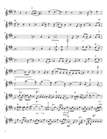 If I Could Tell Her Violin Solo No Piano Accompaniment Page 2