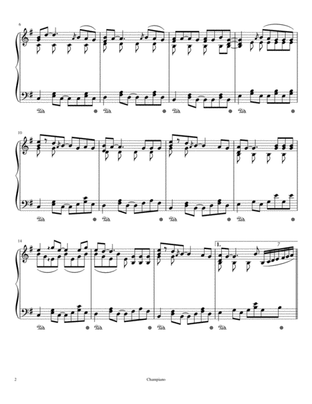 Ikon Love Scenario Advanced Piano Solo Arrangement Page 2