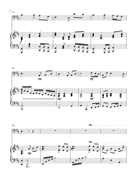 In Christ Alone Bass C Instrument Solo Page 2