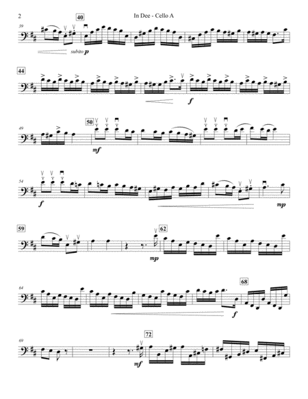 In Dee Cello And Piano Page 2