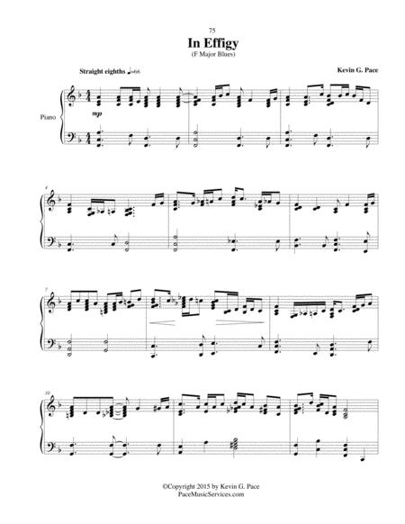 In Effigy Original Piano Solo Page 2