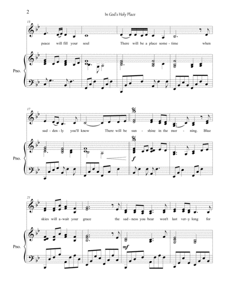 In Gods Holy Place Alto Duet Page 2