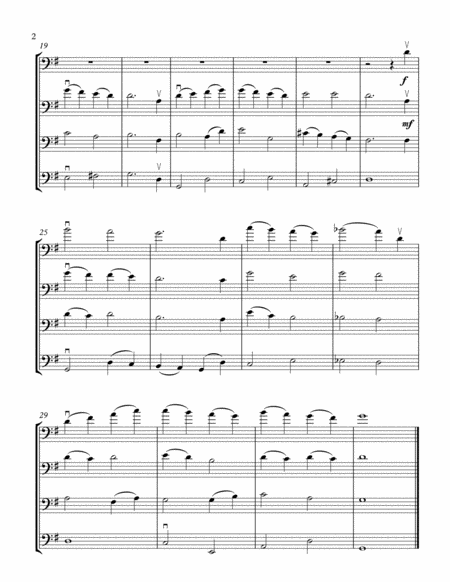 In Honor Of Emmanuel Double Bass Quartet Page 2