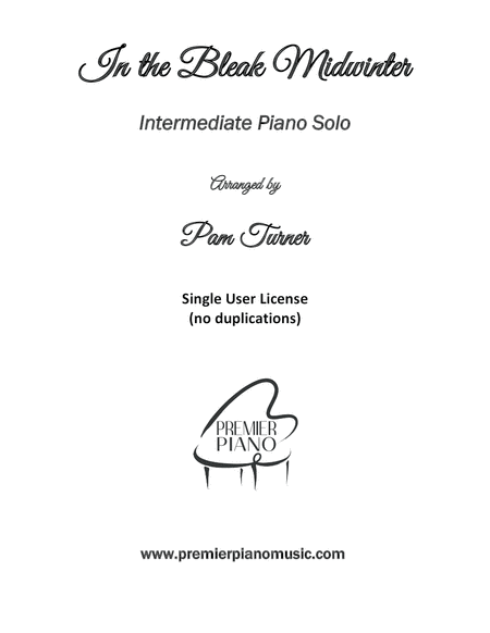 In The Bleak Midwinter Intermediate Piano Solo Page 2