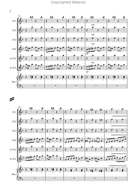 In The Hall Of The Mountain King For Flute Quartet Page 2