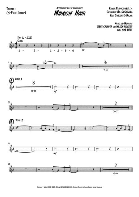 In The Midnight Hour 4 Piece Brass Section Page 2