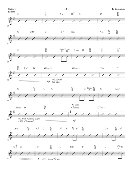 In You Alone Capo Guitar Page 2