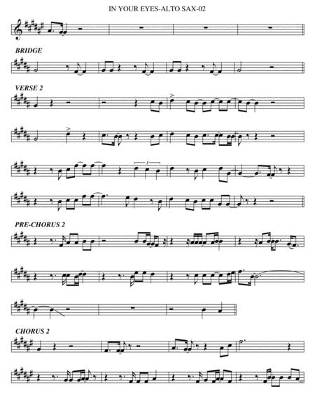 In Your Eyes Alto Sax Page 2