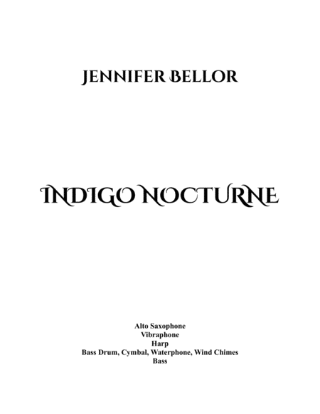 Indigo Nocturne 2019 Score Page 2