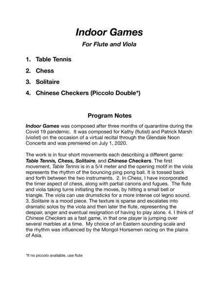 Indoor Games For Flute And Viola Page 2