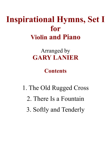 Inspirational Hymns Set I Duets For Violin Piano Page 2