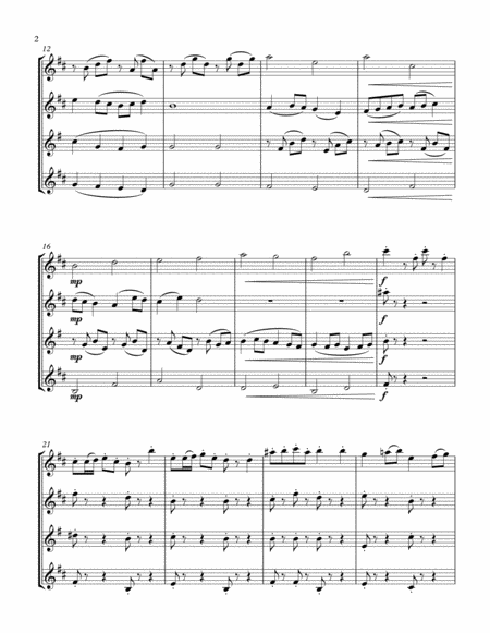 Interlude Aatb Sax Quartet Page 2