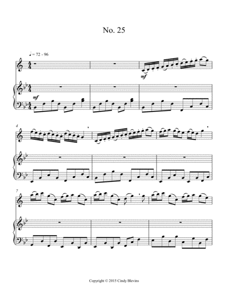 Intermediate Clarinet Study 25 From The Blevins Collection Melodic Technical Studies For Bb Clarinet Page 2