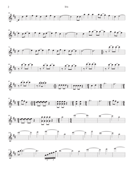 Iris String Quartet Page 2