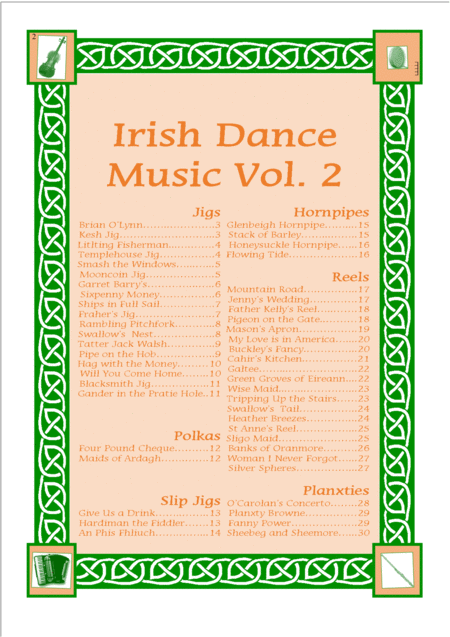 Irish Dance Music Vol 2 For Whistle 50 Jigs Reels Hornpipes And More Page 2