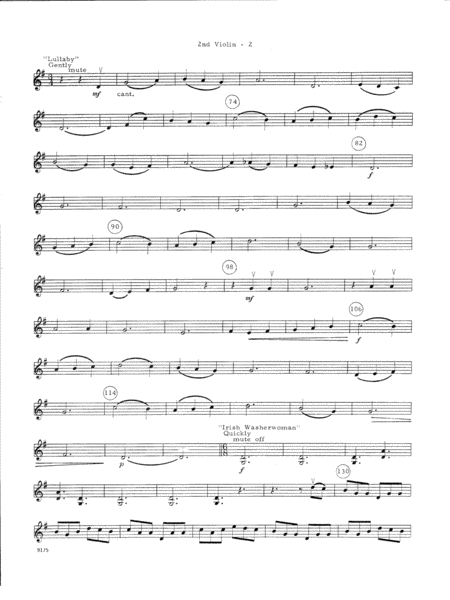 Irish Suite 2nd Violin Page 2