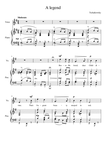 It Is Well With My Soul Piano Accompaniment For 2 Part Treble Voice Choir With Flute Page 2