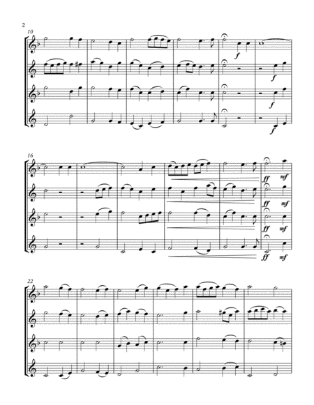 It Is Well With My Soul Sax Quartet Satb Page 2