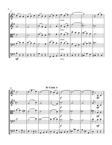 Its The Most Wonderful Time Of The Year String Orchestra Score And Parts Page 2