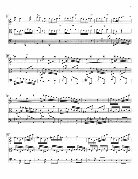J B De Boismortier Sonata Iii Page 2