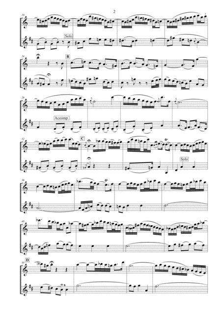 J Bach Aus Liebe From St Matthew Passion Bwv 244 Flute And Clarinet Duet Page 2