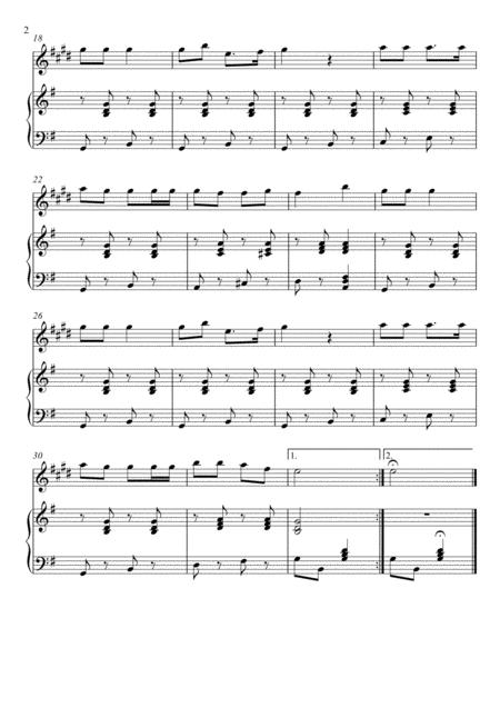 James Lord Pierpont Jingle Bells Baritone Saxophone Solo Page 2