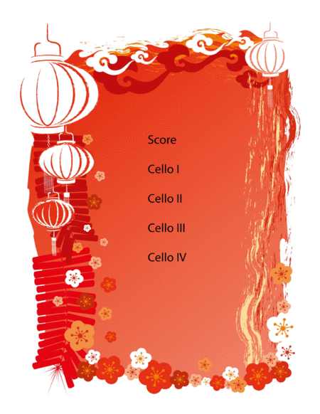 Jasmine Flower Mo Li Hua For Cello Quartet 4 Cellos Page 2