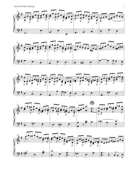 Jesu Joy Of Mans Desiring Free Bass Accordion Page 2