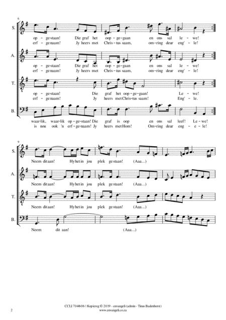 Jesus Leef Satb In G Majeur Page 2