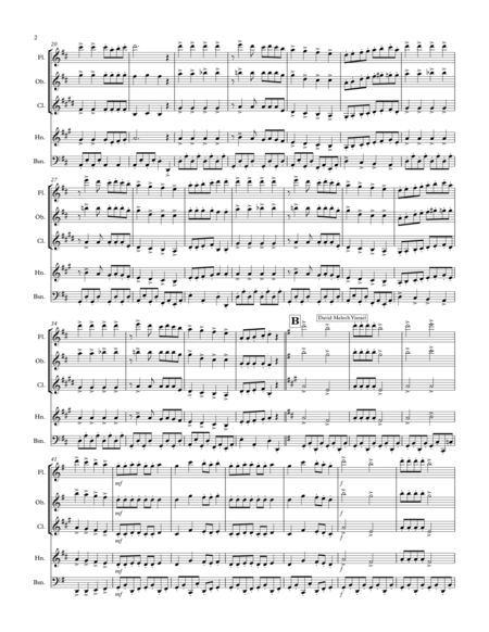 Jewish Medley Wind Quintet Page 2