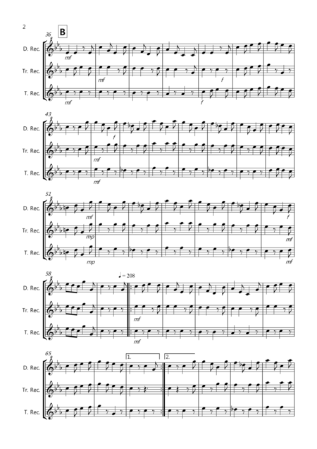 Jills Jig For Recorder Trio Page 2