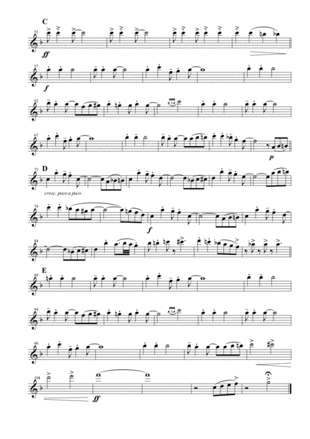 Jingle Bells For Saxophone Quartet Page 2