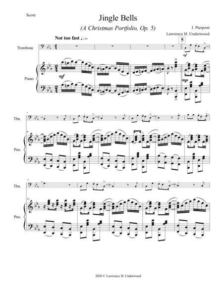 Jingle Bells For Solo Trombone Baritone Or Euphonium Page 2