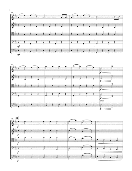 Jingle Bells String Quintet Page 2